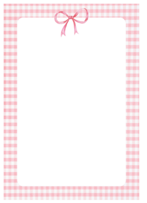 Blank Notepad – 4x6”
