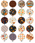 Fall Car Coasters Set of 2
