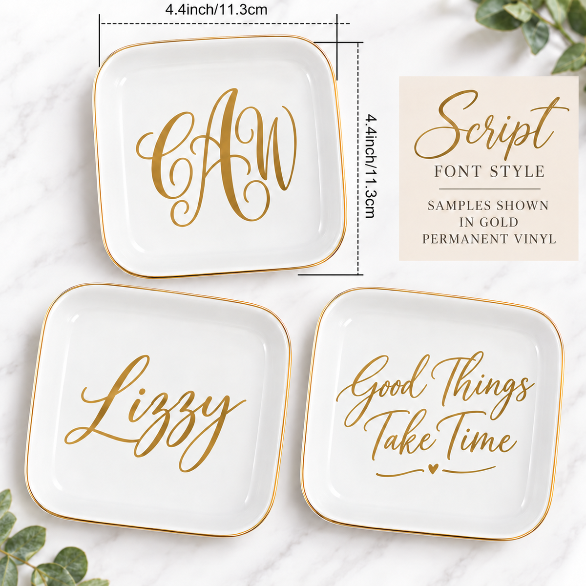 Trinket Tray (4.5" Square)