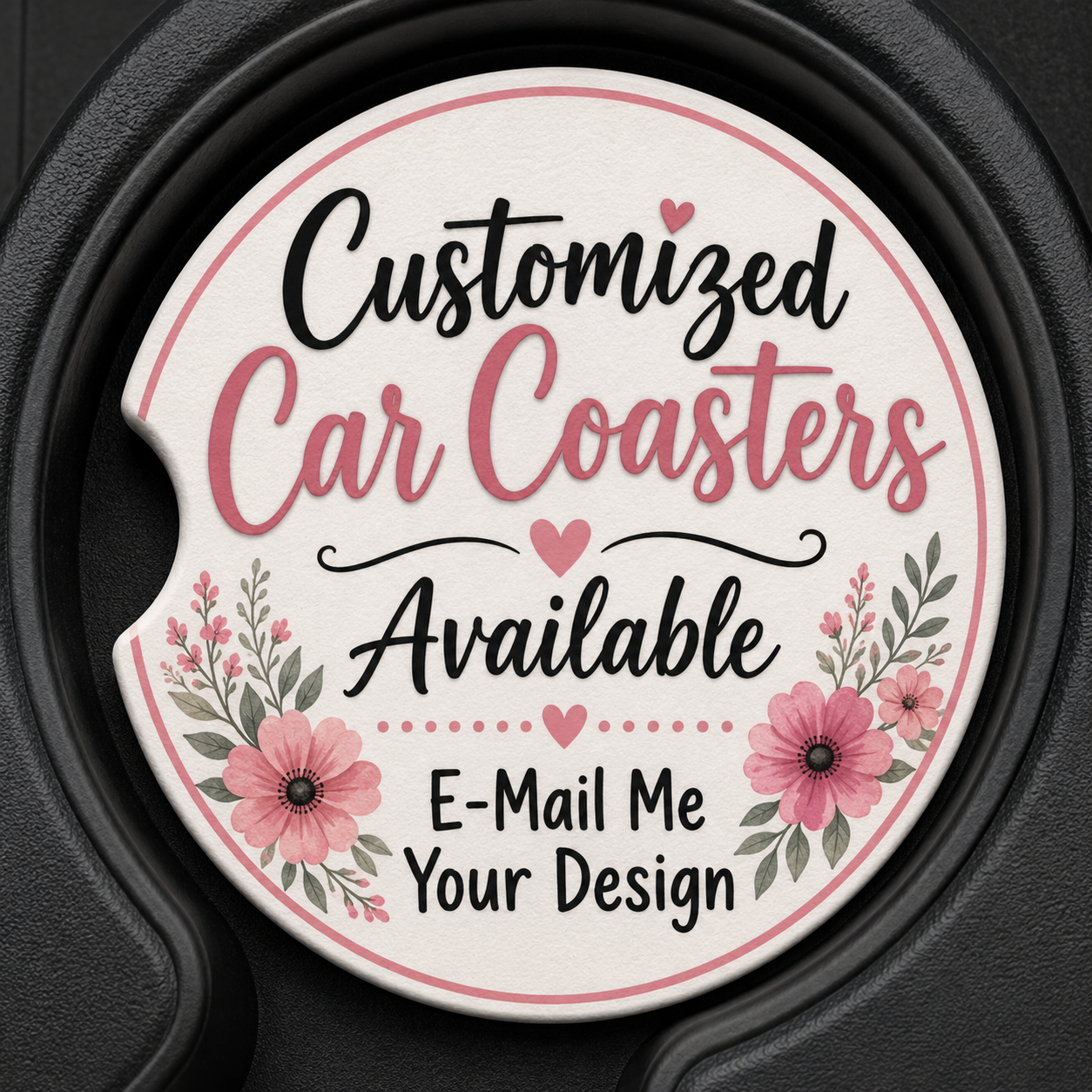 Custom Car Coasters Set of 2